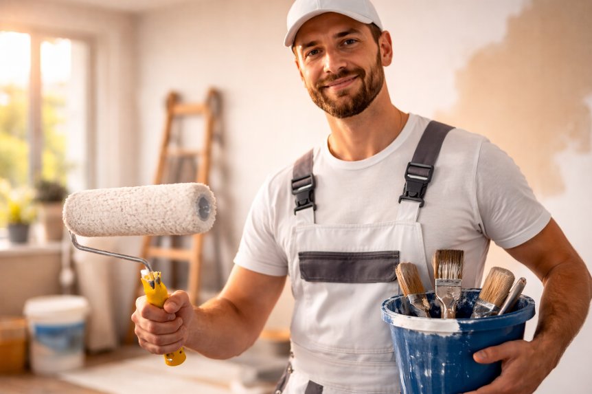 Maler Geo-Domains für lokale Sichtbarkeit nutzen Reinbek